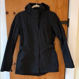 The North Face Women’s Black Hooded Rain Jacket